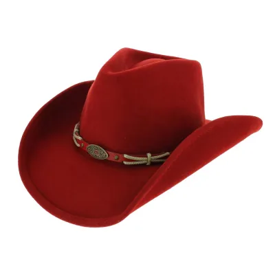 Red Felt Emotionally Charged Cowboy Hat - Bullhide Reference: 6711 | Traclet Hat Shop