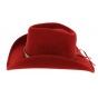 Red Felt Emotionally Charged Cowboy Hat - Bullhide