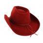 Chapeau Cowboy Emotionally Charged Feutre Rouge - Bullhide