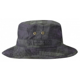 Stetson Atkins navy waxed hat