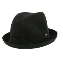 Chapeau player Tropic noir - Kangol Reference : 1637 | Chapellerie Traclet