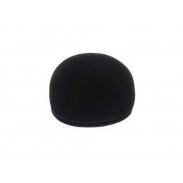 Casquette Bombée Feutre Poil Noire - Borsalino