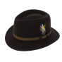 Merced Traveller Felt Wool Brown Hat - Stetson