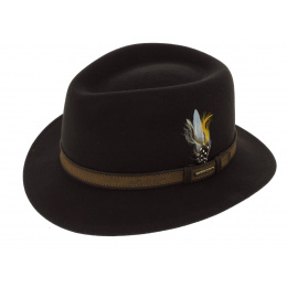 Merced Traveller Brown Wool Felt Hat - Stetson
