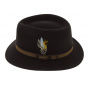 Merced Traveller Brown Wool Felt Hat - Stetson