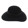 Capeline Foxes Feutre Laine Noir - Traclet Reference : 6739 | Chapellerie Traclet