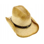 Chapeau Cowboy Rising Star Paille Naturel - Bullhide