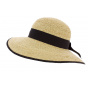Natural Raffia Governor Wide Brim Hat - Traclet