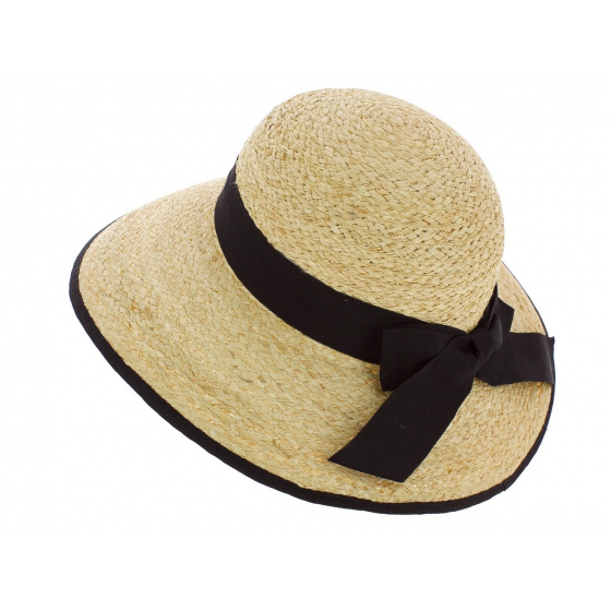 Natural Raffia Governor Wide Brim Hat - Traclet