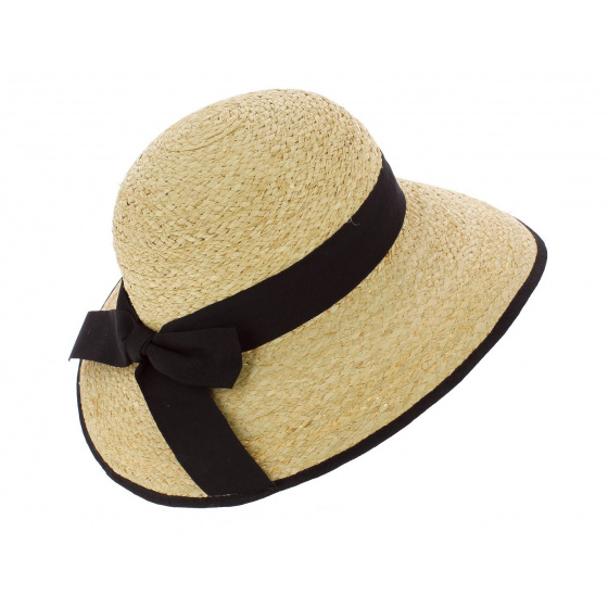 Natural Raffia Governor Wide Brim Hat - Traclet