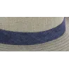 Beige Linen Trilby Hat Tropea - Traclet Reference: 6775 | Traclet Hat Shop