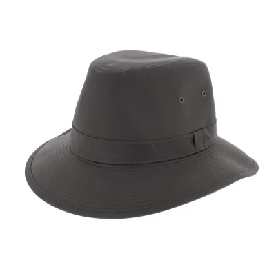 Chapeau Traveller Cortez Coton Marron - Crambes Reference : 6779 | Chapellerie Traclet