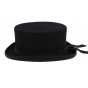 Amazon Hat Felt Black Hair - Guerra 1855