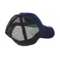 Blue Maple Leafs Trucker Snapback Cap - 47 Brand