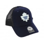 Mapple Leafs Blue Trucker Snapback Cap - 47 Brand 