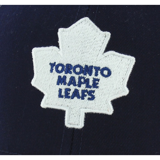 Blue Maple Leafs Trucker Snapback Cap - 47 Brand