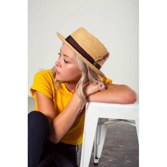 BRIXTON Delta natural Straw Hat