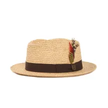 Chapeau Paille Delta naturel BRIXTON Reference : 3484 | Chapellerie Traclet