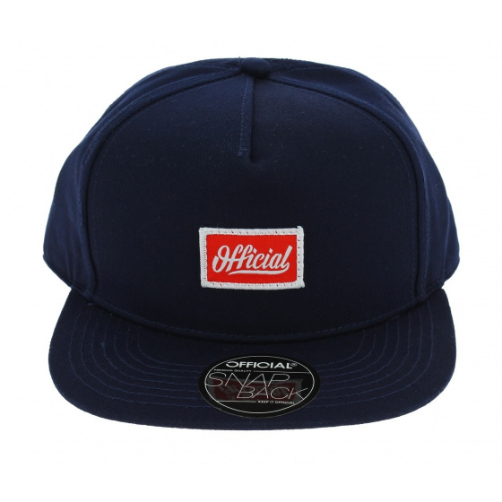 Navy Blue Pequeños Snapback Cap - Official Navy Blue Pequeños Snapback Cap - Official
