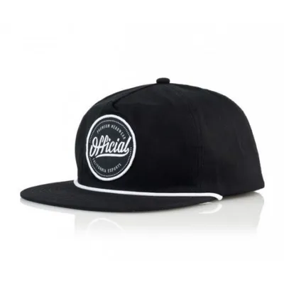 Casquette Snapback Quise Black Ops Noir - Official Reference : 6805 | Chapellerie Traclet