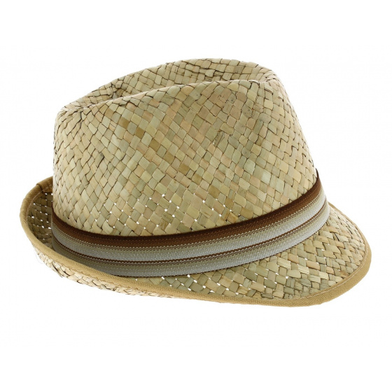 Chapeau Trilby Paille Enfant Carpinetto - Traclet
