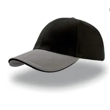 Casquette baseball marine et grise - boutique de casquette Reference : 6815 | Chapellerie Traclet