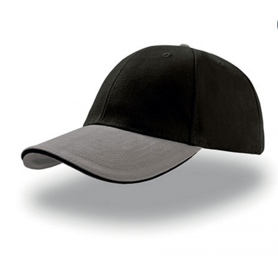 LIBERTY BASEBALL CAP SANDWICH BLACK/GREY SANDWICH BLACK