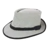 Chapeau Trilby Fitzroy Cuir Gris - Traclet Reference : 6827 | Chapellerie Traclet