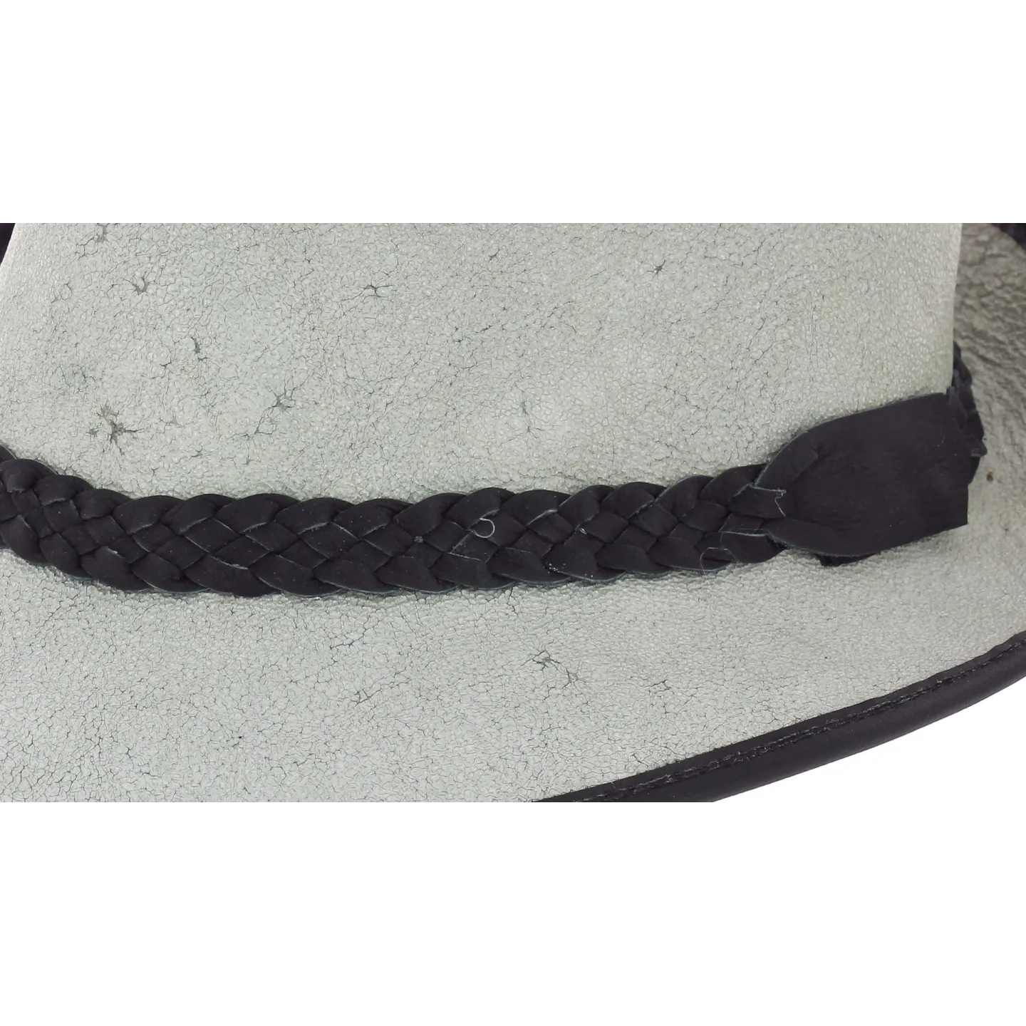Chapeau Trilby Fitzroy Cuir Gris - Traclet Reference : 6827 | Chapellerie Traclet