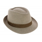 Chapeau Trilby Monfortino Lin Beige - Traclet