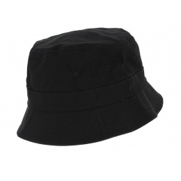 Seasonal Cotton Black Bucket Hat - New Era