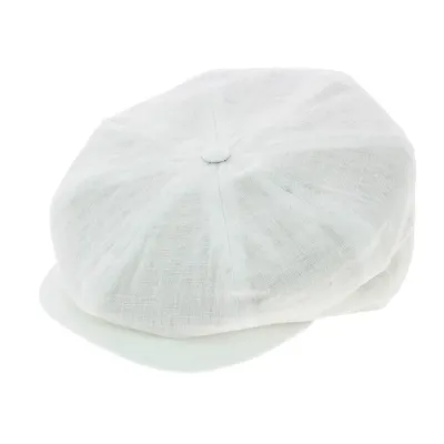 Casquette Style Irlandaise Lin Blanc - City Sport Reference : 6864 | Chapellerie Traclet