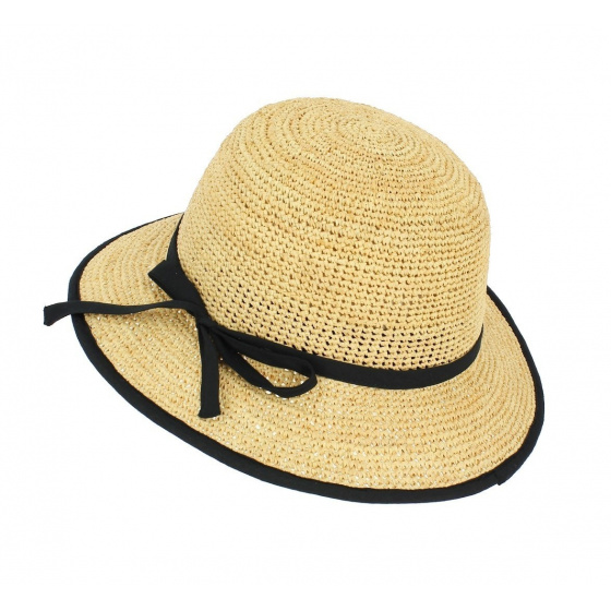 Chapeau Cloche Raphia - Naturel