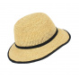 Raffia Cloche Hat - Natural