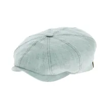 Blue-grey linen Hatteras cap Stetson Reference: 919 | Traclet Hat Shop
