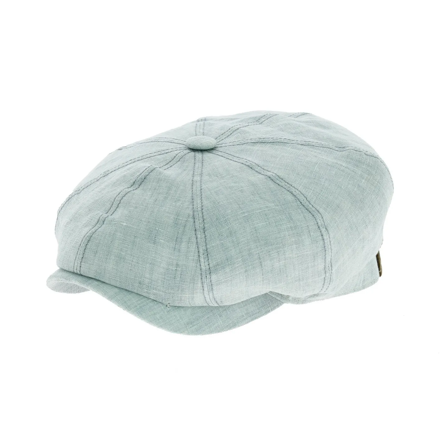 Blue-grey linen Hatteras cap Stetson Reference: 919 | Traclet Hat Shop
