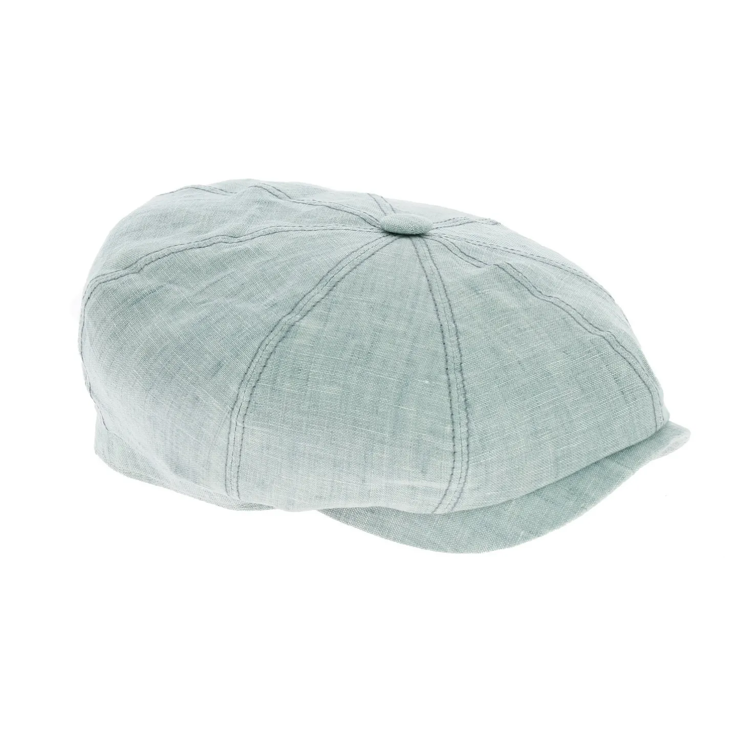 casquette hatteras lin gris bleu Stetson Reference : 919 | Chapellerie Traclet