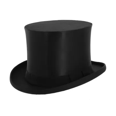Chapeau Claque 15 cm Guerre 1855 -Traclet- Noir Reference : 422 | Chapellerie Traclet