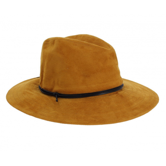 Rust suede traveller hat - Rigon Headwear Rust suede traveller hat - Rigon Headwear