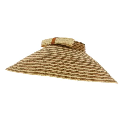 Chapeau Chinois Wulan Paille Bicolore - Traclet Reference : 6955 | Chapellerie Traclet