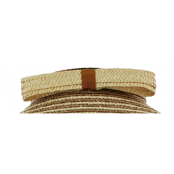 Chapeau Chinois Wulan Paille Bicolore - Traclet