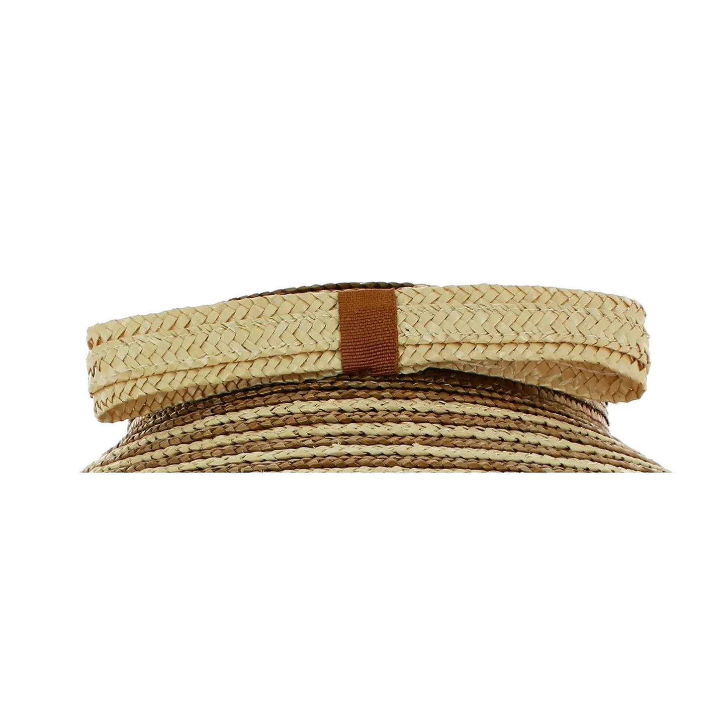 Chapeau Chinois Wulan Paille Bicolore - Traclet Reference : 6955 | Chapellerie Traclet