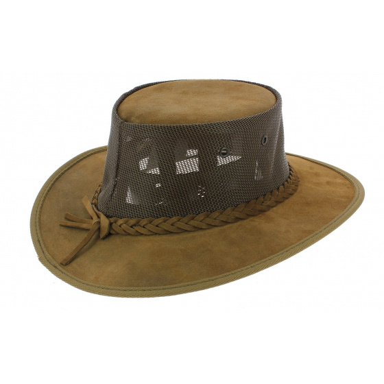 Australian Hat Foldaway Cooler Camel - Barmah Australian Hat Foldaway Cooler Camel - Barmah