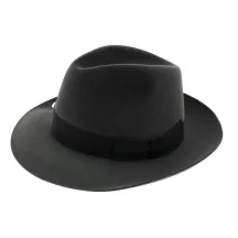 Chapeau feutre poil gris Reference : 1632 | Chapellerie Traclet