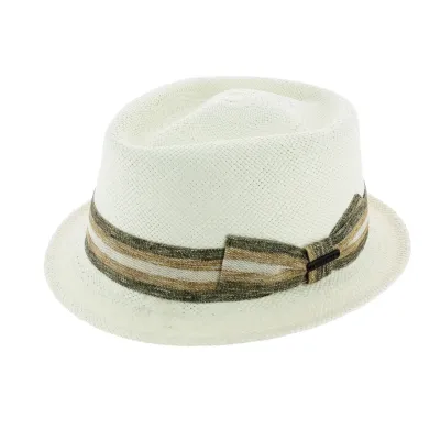 Small Brim Trilby Hat Chico Panama - Seeberger Reference: 6957 | Traclet Hat Shop