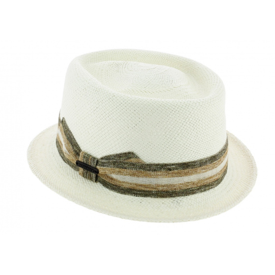 Chapeau Trilby Petit Bords Chico Panama - Seeberger