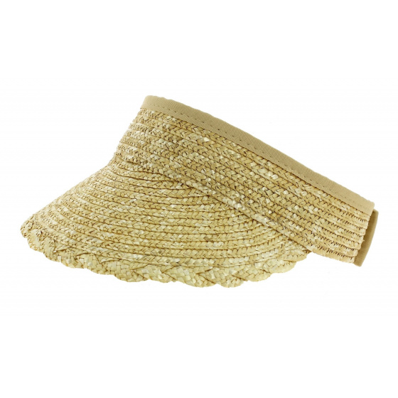 chapeau Visière paille naturel chapeau Visière paille naturel