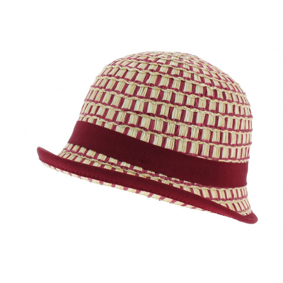 Burgundy Cloche Hat Imperia - Anna Rizzo