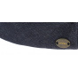 Denim Blue Cotton Docker Cooper Beanie - Mtm