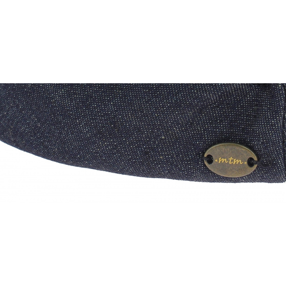 Bonnet Docker Cooper Coton Bleu Jean - Mtm Bonnet Docker Cooper Coton Bleu Jean - Mtm